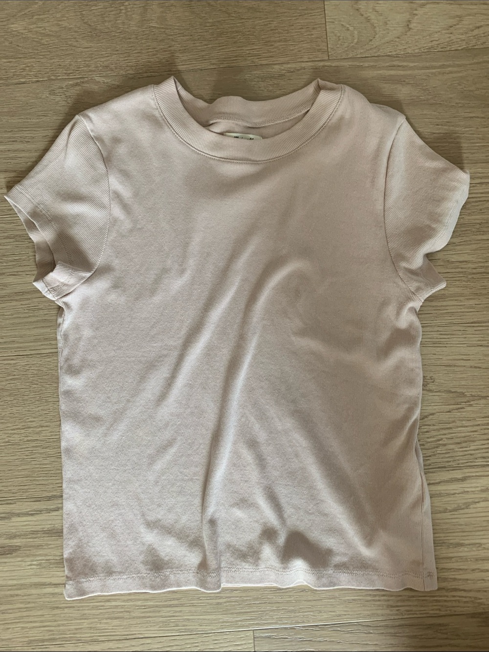 Madewell Short Sleeve Tee in Pale Pink